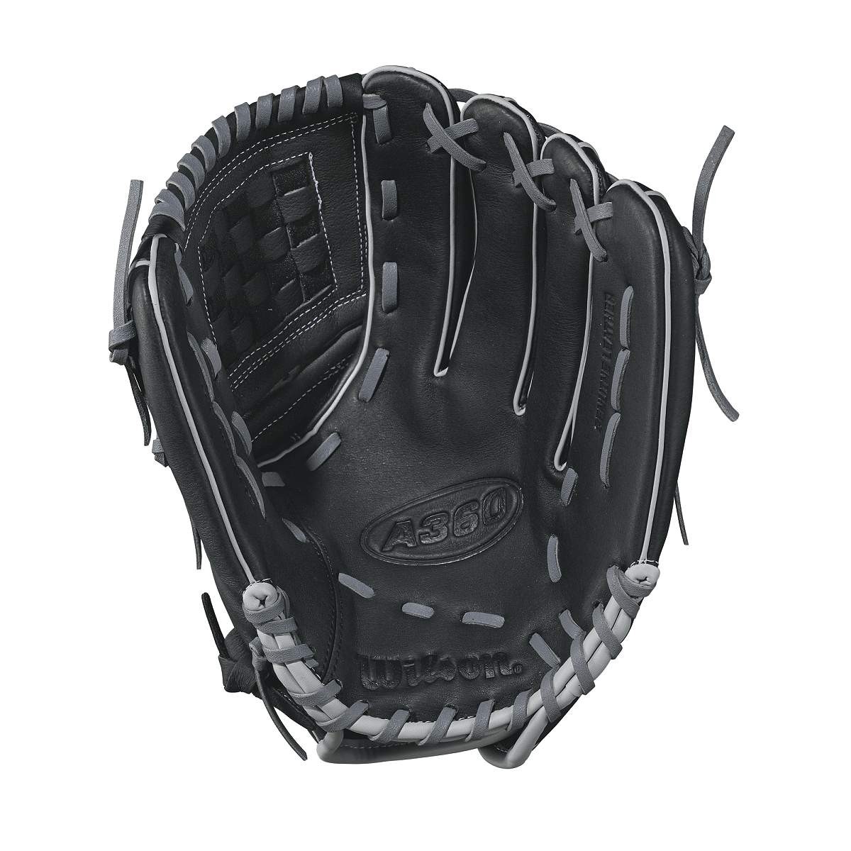 Wilson MLB A360 12.5 Inch Baseball Glove - Right Hand Thrower 