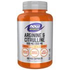 Now Sport Arginine & Citrulline Amino Acids 