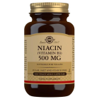 Solgar Niacin (Vitamin B3) 500 mg Vegetable Capsules - Pack of 100