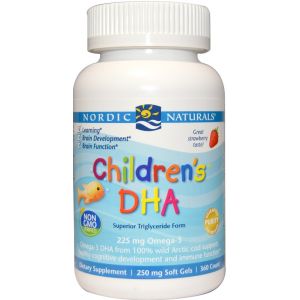 Children's DHA, Strawberry - 180 softgels