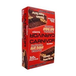 Carnivor Protein Bars, Chocolate Peanut Butter - 12 bars