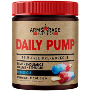Arms Race Nutrition Daily Pump Stim-Free Pre-Workout 