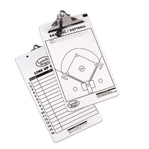 Markwort DCB Dry Erase Baseball - Softball Clipboard