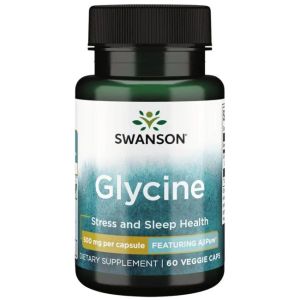 Swanson Glycine 60 Veggie Capsules 