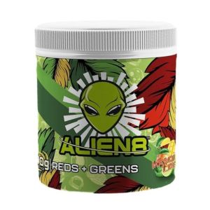 Alien8 Super Reds + Greens, Mango & lime 300g