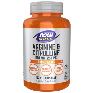 Now Sport Arginine & Citrulline Amino Acids 