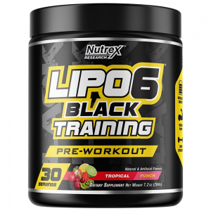 Lipo-6 Black Training Nutrex Intense Pre-Workout