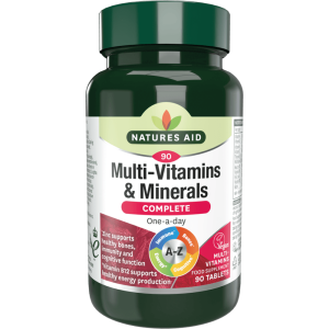 Natures Aid Complete Multi-Vitamins & Minerals - 90 Tables