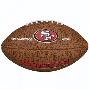Wilson NFL Mini Team Logo Football - Fan Francisco 49ers 