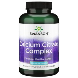 Swanson Calcium Citrate Complex 100 Capsules 
