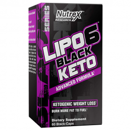 Nutrex Research  Lipo-6 Black Keto  - Ketogenic Weight Loss