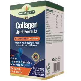 Natures Aid Collagen Joint Formula - 60 vegetable capsule