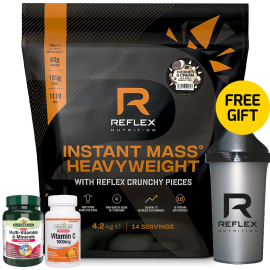 Reflex Nutrition Instant Mass Heavyweight With Reflex Crunchy Pieces 4.2kg