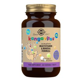 Solgar Kangavites Bouncing Berry Complete Multivitamin and Mineral Formula Chewable Tablets