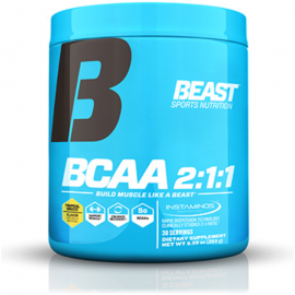 Beast Sports Nutrition BCAA 2:1:1 Powder 30 Servings