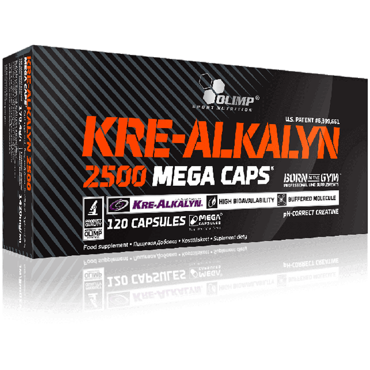 Olimp Sport Nutrition Kre-Alkalyn 2500 Mega Caps - 120 caps