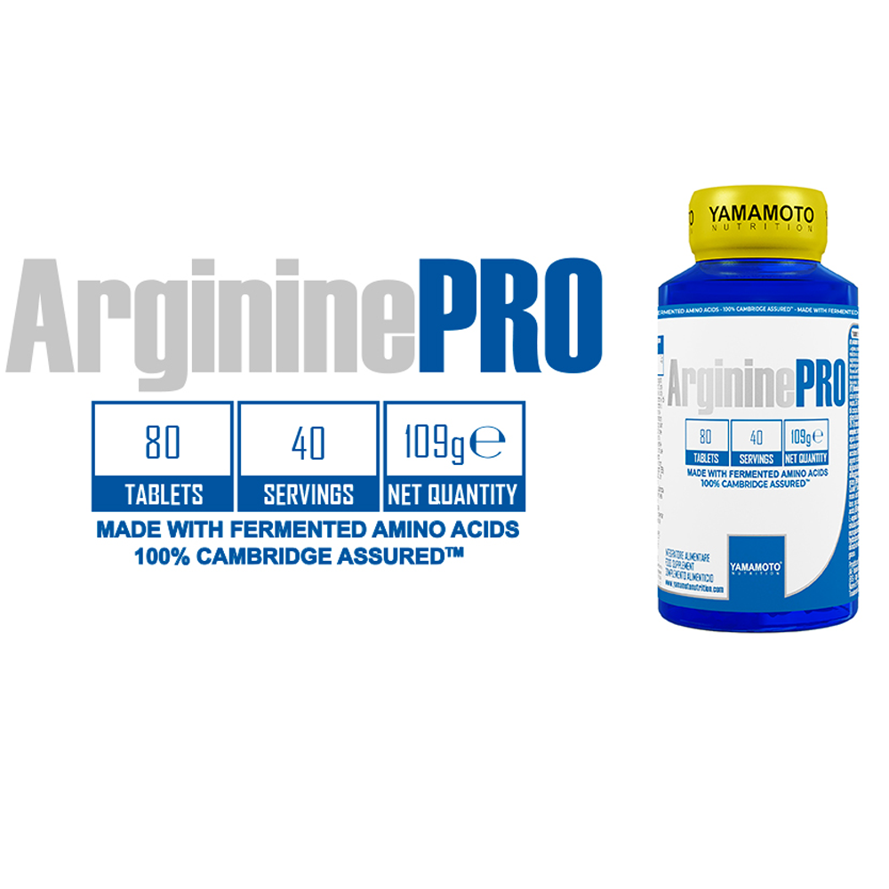 Yamamoto Nutrition Arginine PRO - 80 tablets